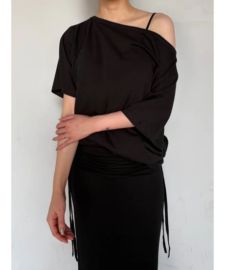 off shoulder tee