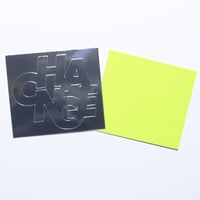 “CHANGE” stickers
