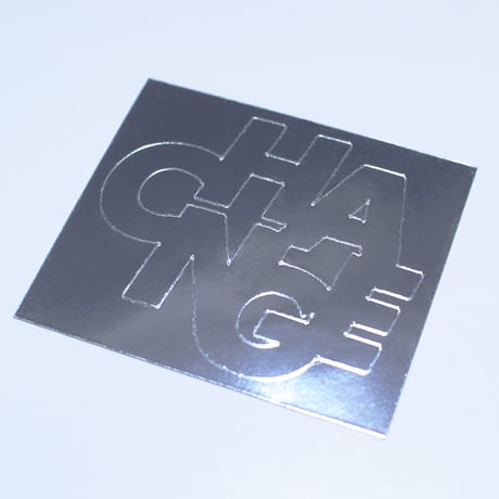 “CHANGE” stickers