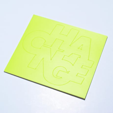 “CHANGE” stickers