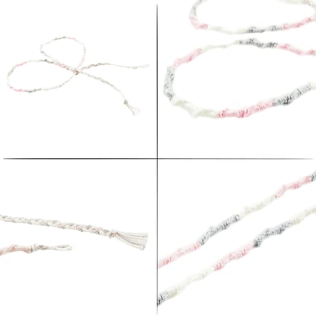 [ATK21] ペアミサンガ 手首用 WRIST 2点セット 願いを結ぶ｜PAIR MISANGA WRIST  のコピー