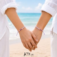 [ATK21] ペアミサンガ 手首用 WRIST 2点セット 願いを結ぶ｜PAIR MISANGA WRIST
