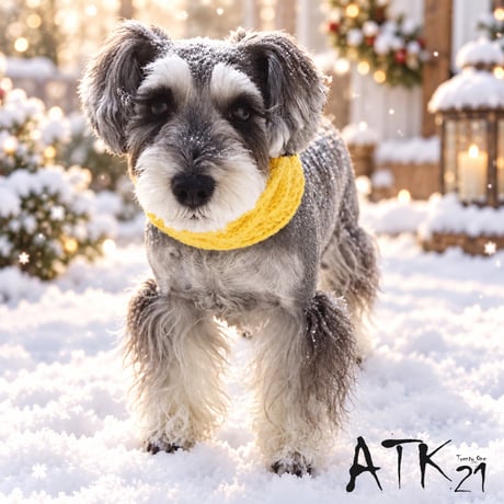 [ATK21] ハンドメイド 手作り ケーブル編み 犬用ネックウォーマー 縄編みマフラー 愛犬 寒がりのわんこに 冬の防寒アイテム お散歩グッズ