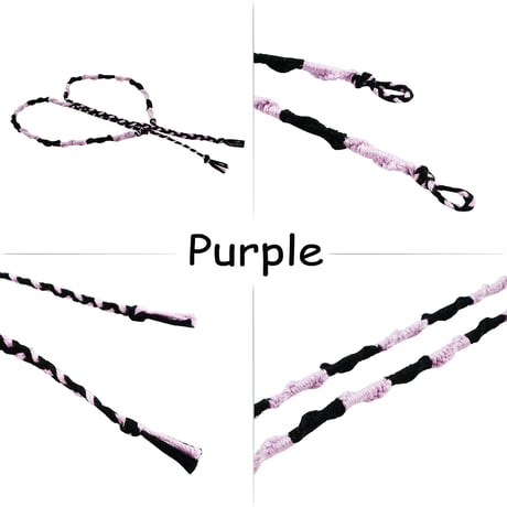 [ATK21] ペアミサンガ 手首用 WRIST 2点セット｜ブラックベース 2カラー ハンドメイド ブレスレット