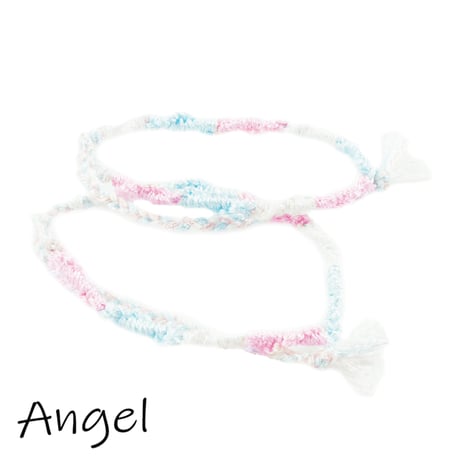 [ATK21] ペアミサンガ 手首用 WRIST 2点セット 願いを結ぶ｜PAIR MISANGA WRIST