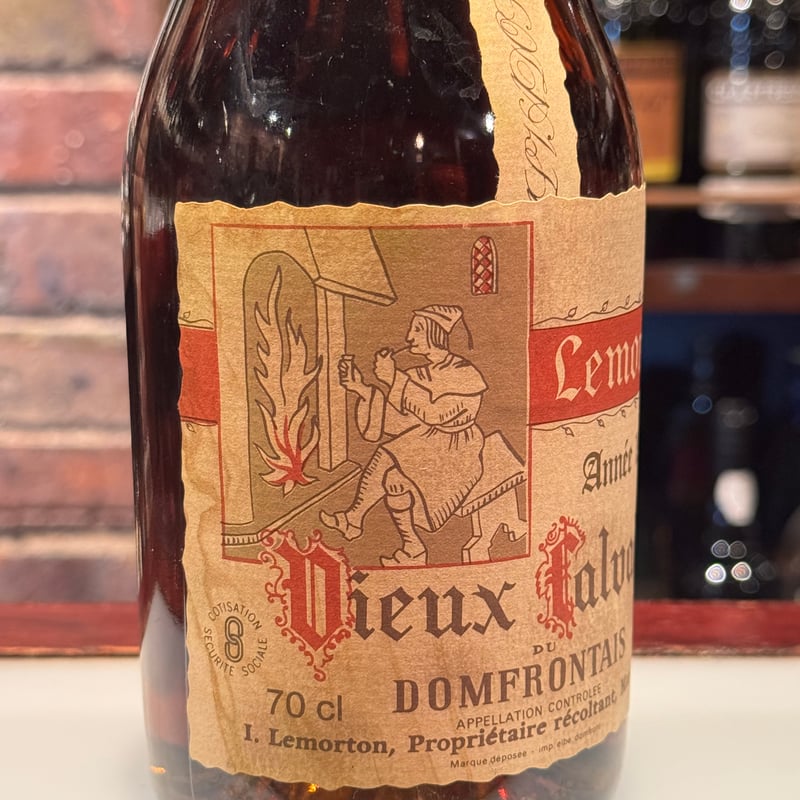 100年前のCalvadosルモルトン1926.700ml.40%1980代後半瓶詰 | Ba