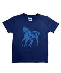 Labyrins Don't Cry Horse Kids  Navy  受注販売
