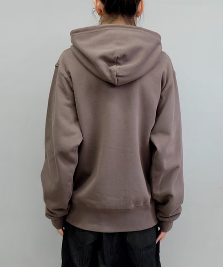 Labyrins Two Dolphins Zip Hoodie  Charcoal