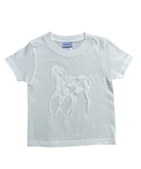 Labyrins Don't Cry Horse Kids White  受注販売
