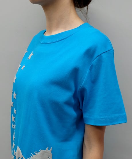Labyrins  Stardust Tshirt Blue
