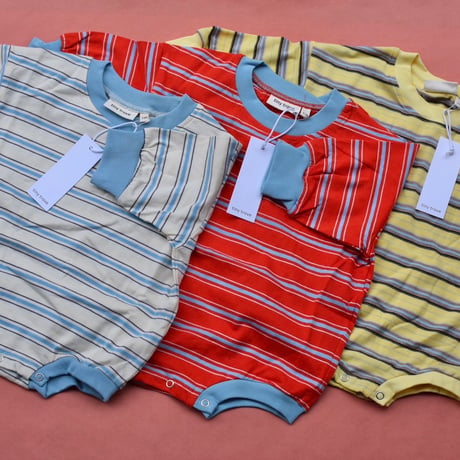 tiny trove Mattie Stripe Cotton Bodysuit