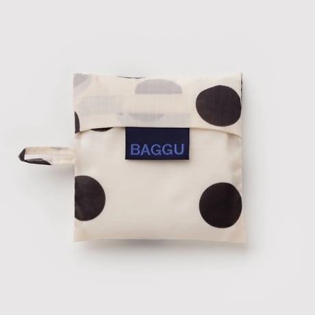 BAGGU / Baby Baggu Cream and Black Polka Dot