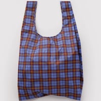 BAGGU // Standard Baggu Blue Tartan