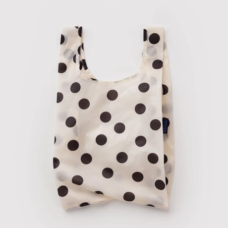 BAGGU / Baby Baggu Cream and Black Polka Dot