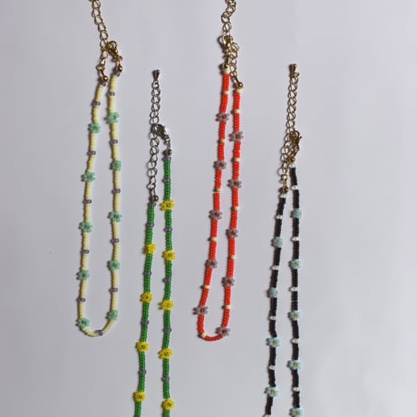 banryoku beads work 2026 necklace flower S