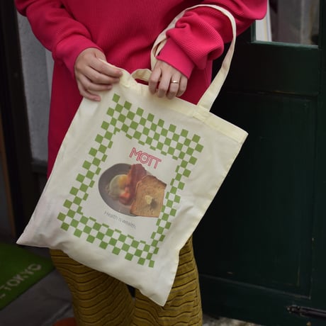 "Health is wealth" TOTE BAG