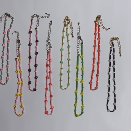 banryoku beads work 2026 necklace flower S