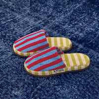 Dusen Dusen / Terry Stripe Slippers LANTERNFLY