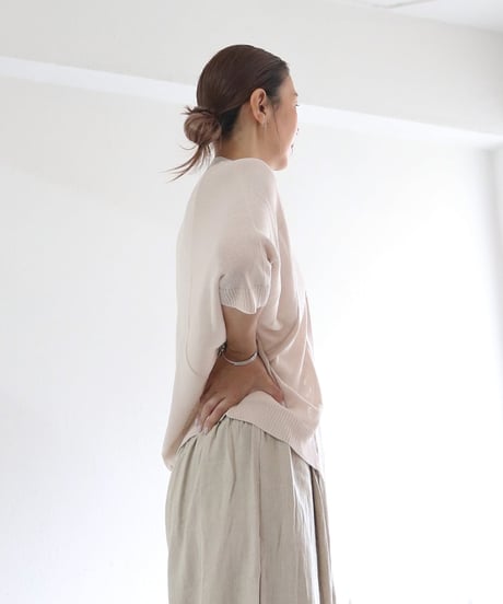 変形カーディガン