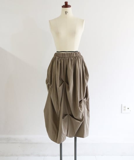 タックギャザースカート