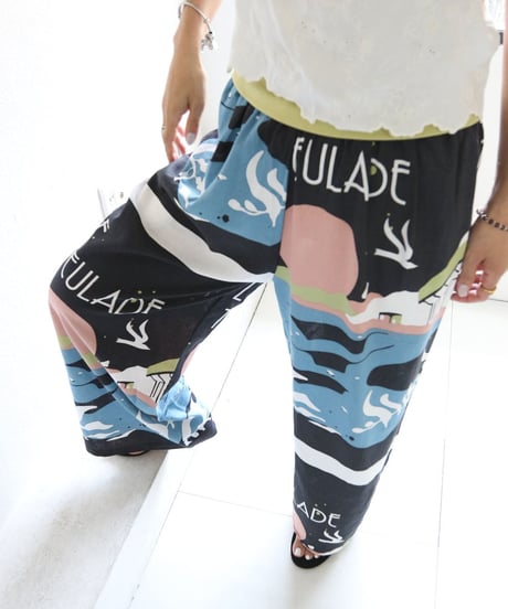 オリジナルプリントパンツ