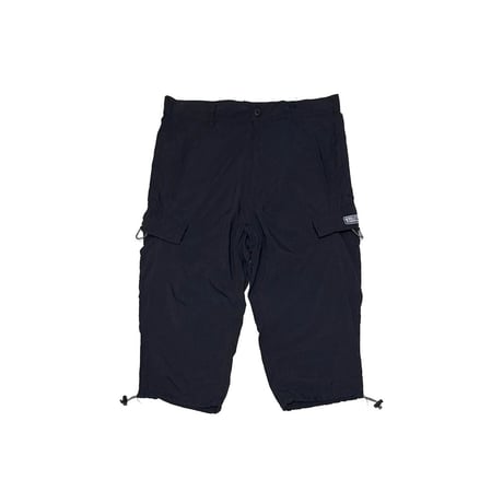 【USED】REVOLVER 2002SS Cropped Nylon Cargo Pants Black