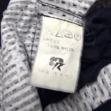 【USED】REVOLVER 2002SS Cropped Nylon Cargo Pants Black