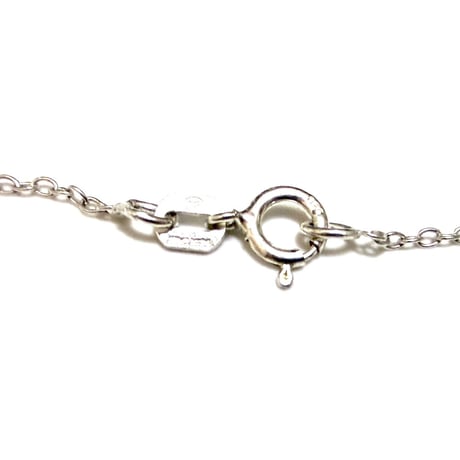 【BOOMBABA BOUTIQUE】(No.26)Sterling w/ Turquoise Flower Necklace 925 sterling silver; turquoise
