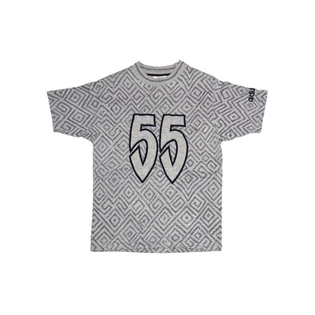 【USED】90's adidas × Dikembe Mutombo “55” All-Over Print T-shirt