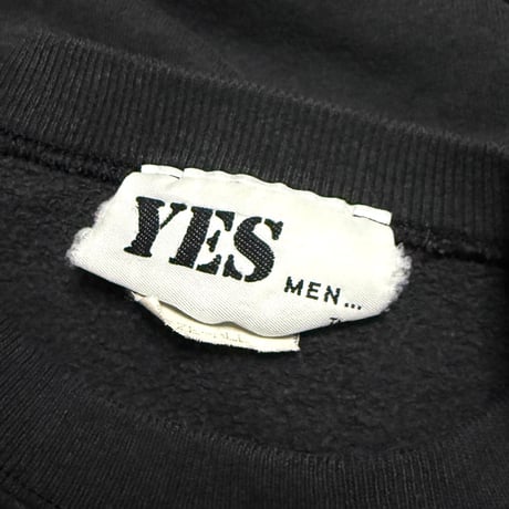 【USED】80's YES CLOTHING CO. Multicolor Logo Sweatshirt