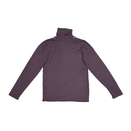 【USED】90's-00's GFF Gianfranco Ferré High Gauge Wool Turtleneck Knit Sweater Dusty Purple