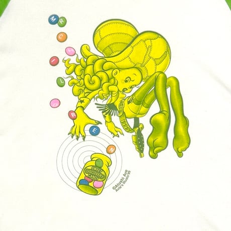 【USED】90's Mr.Children DISCOVERY TOUR '99 Raglan T-shirt