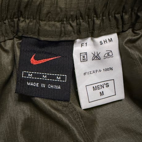 【USED】00's NIKE CLIMA-FIT Ripstop Cargo Pants Olive