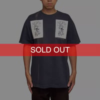 【USED】2010's Mark Gonzales “To Be A Poet...” Faded Art T-shirt