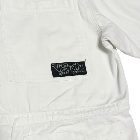 【USED】90's VISION Sports Gear 4-Pocket Cotton Snow Parka White