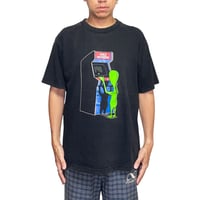 【USED】90's-00's SPACE DEFENDERS T-shirt