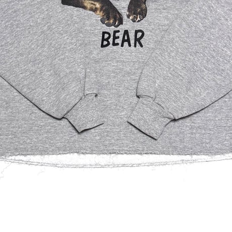 【USED】90's-00's Russell Athletic Rottweiler “BEAR” Cut-Off Sweatshirt