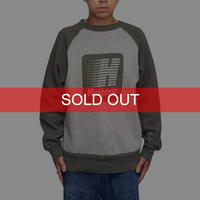 【USED】90's HYSTERIC GLAMOUR Motion Logo Raglan Sweatshirt