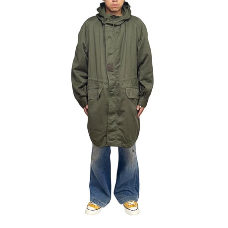 【USED】80's French Army M64 Field Parka with Removable Boa Liner Olive