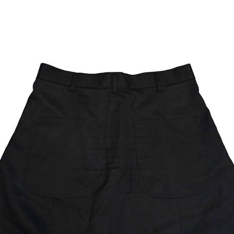 【USED】BLACK COMME des GARÇONS 2009ss Wool Gabardine Sarrouel Half Pants