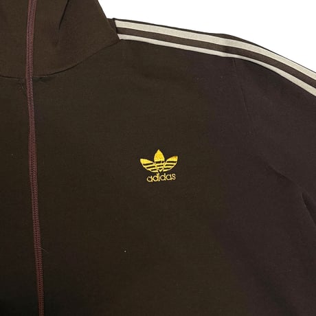 【USED】70's adidas VENTEX Trefoil Track Jacket Brown Made in France