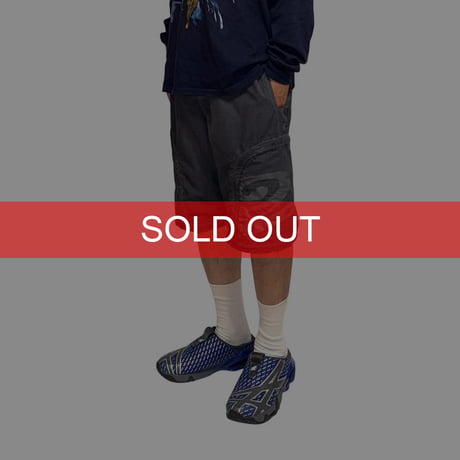 【USED】00's PIKO Gimmick Pocket Tech Shorts