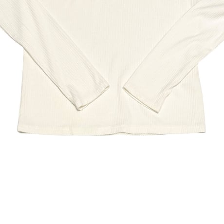 【DEAD STOCK】2010's HOLLISTER Lace-Up Rib Long Sleeve Top