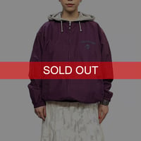 【USED】90's-00's Eddie Bauer COTTON NYLON JACKET with HOOD