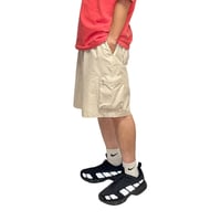 【USED】00's NIKE GOLF Cargo Shorts Right Beige