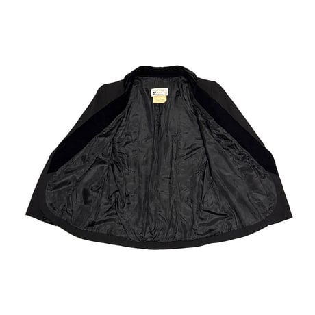 【USED】60's Courrèges Paris Velvet Collar Smoking Jacket Made in France