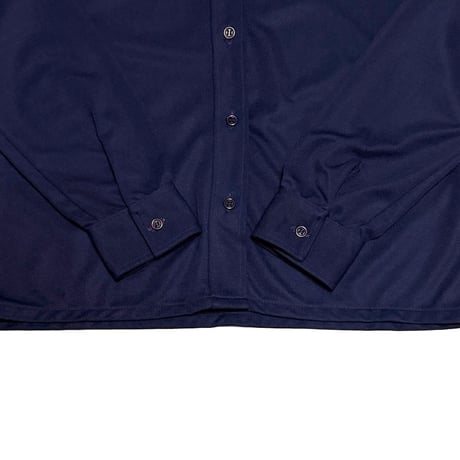【USED】80's Vitos PARIS Jersey Shirt Navy Made in France