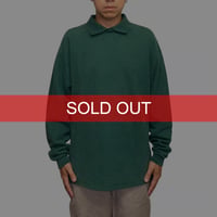 【USED】90's OLD GAP Classic Rugby Pullover Forest Green
