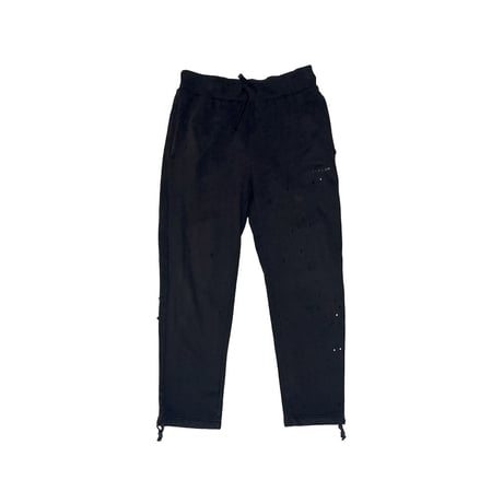 【USED】1017 ALYX 9SM 21AW–22SS Studded Destroyed Sweat Track Pants Black