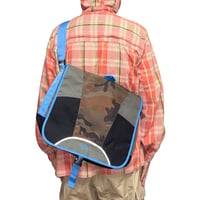 【USED】00's GAP Kids Camouflage Messenger Bag
